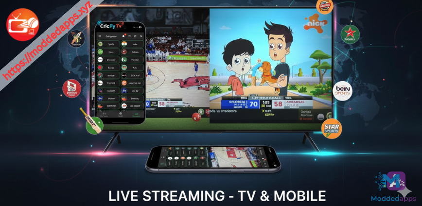 CRICFy TV v5.5 MOD APK
